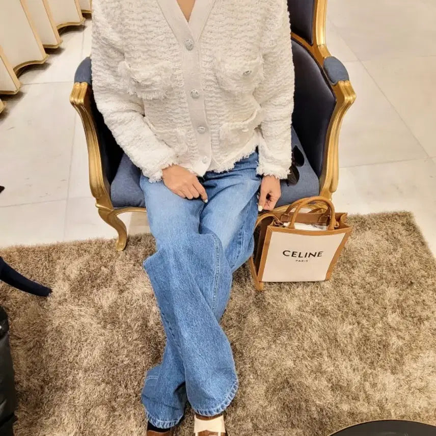[BUNJANG] HELDER Tweed Cardigan / 헬더 트위드가디건