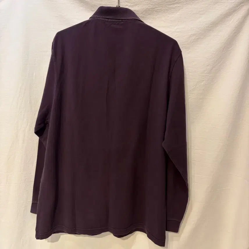 [BUNJANG] Burberry Long Sleeve Polo Shirt / 버버리 긴팔 카라티셔츠