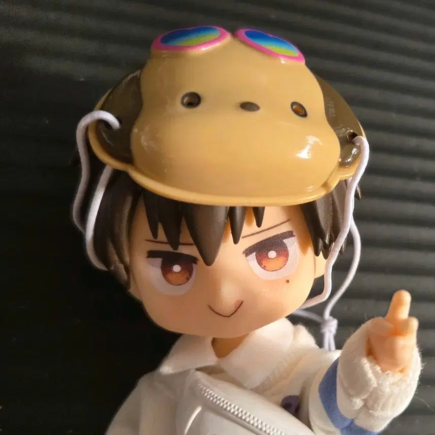 [BUNJANG] Sanrio Tanning Pochacco Gacha Mask Accessory for Nendoroid / 산리오 태닝 포챠코 가챠 마스크 가면 오비츠 넨도 호환 인형놀이
