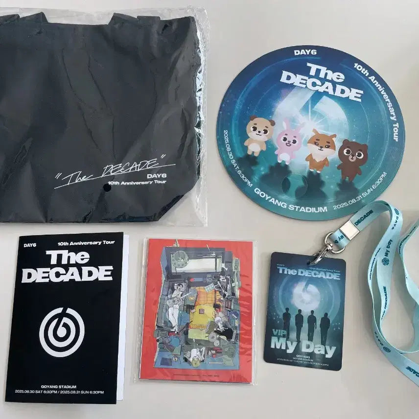 [BUNJANG] DAY6 First Concert Entry Gift Set / DAY6 고양 첫콘 입장선물 세트