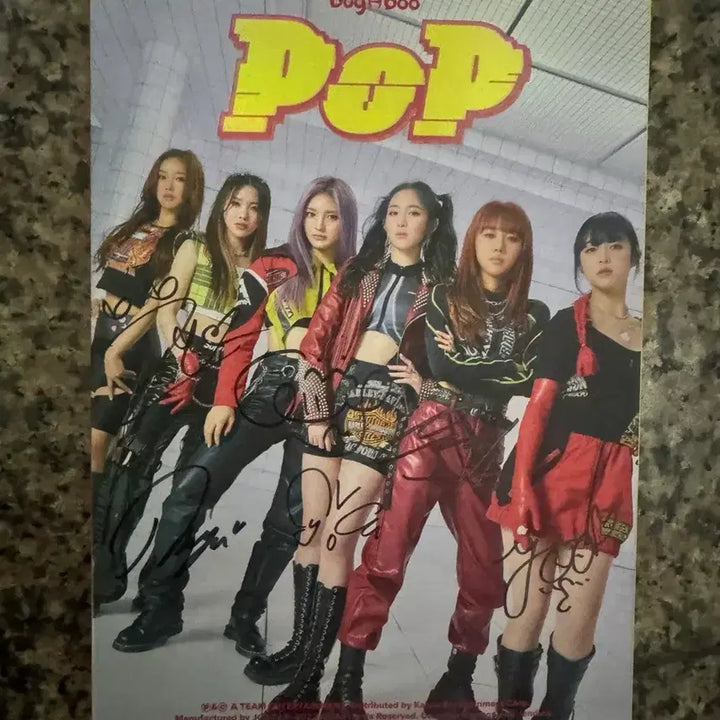 [BUNJANG] bugAboo Signed Pop Album / 비매 버가부 bugAboo 팝 pop 친필 싸인 사인 앨범