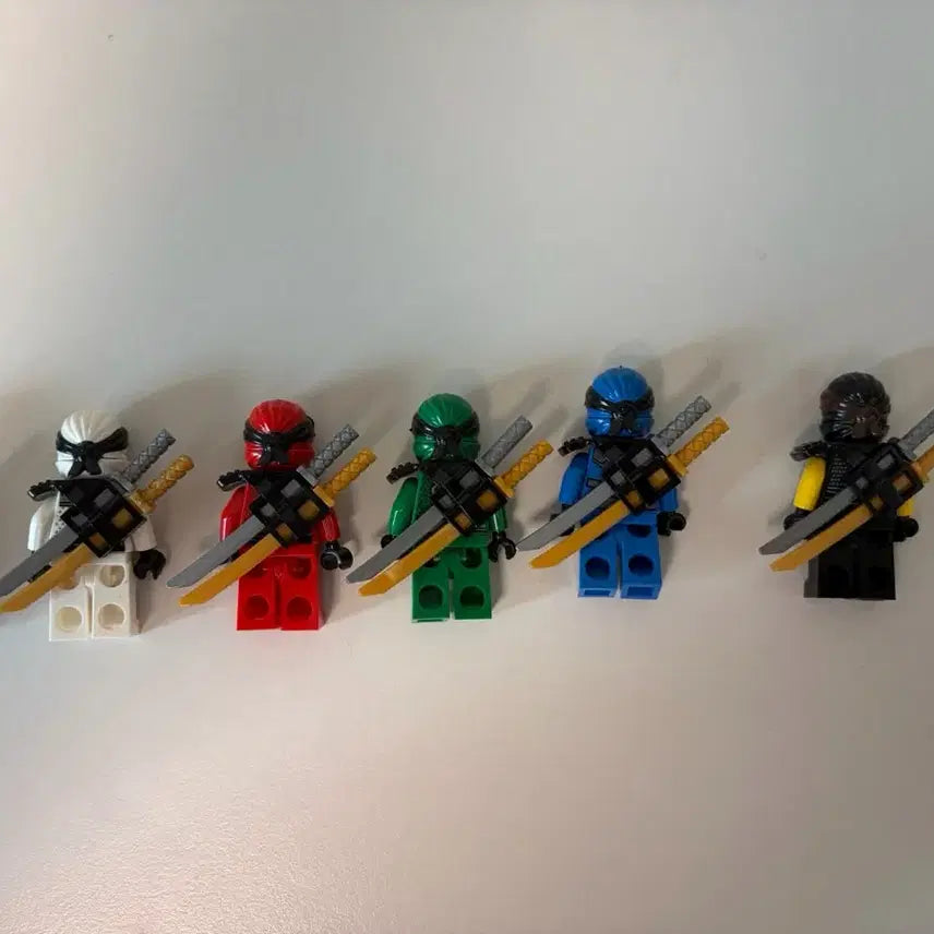 [BUNJANG] Lego Compatible Ninjago Minifigure 6-Piece Set / 일괄) 레고 호환용 닌자고 미니피규어 6개