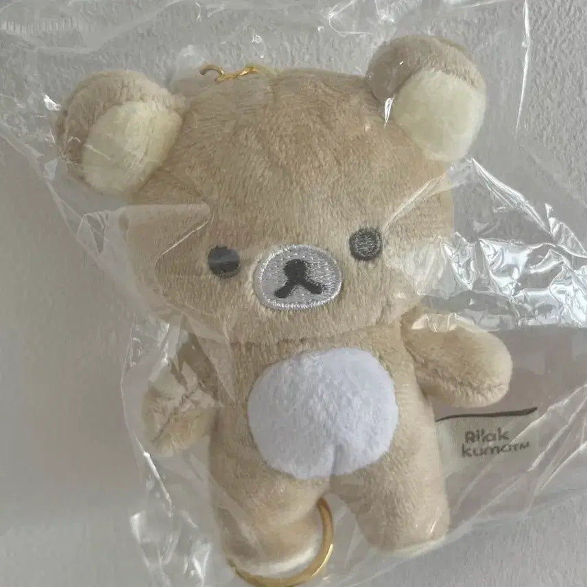 [BUNJANG] Rilakkuma Mohu Mohu Lilpass Doll Keyring / 리락쿠마 모후모후 릴패스 인형 키링