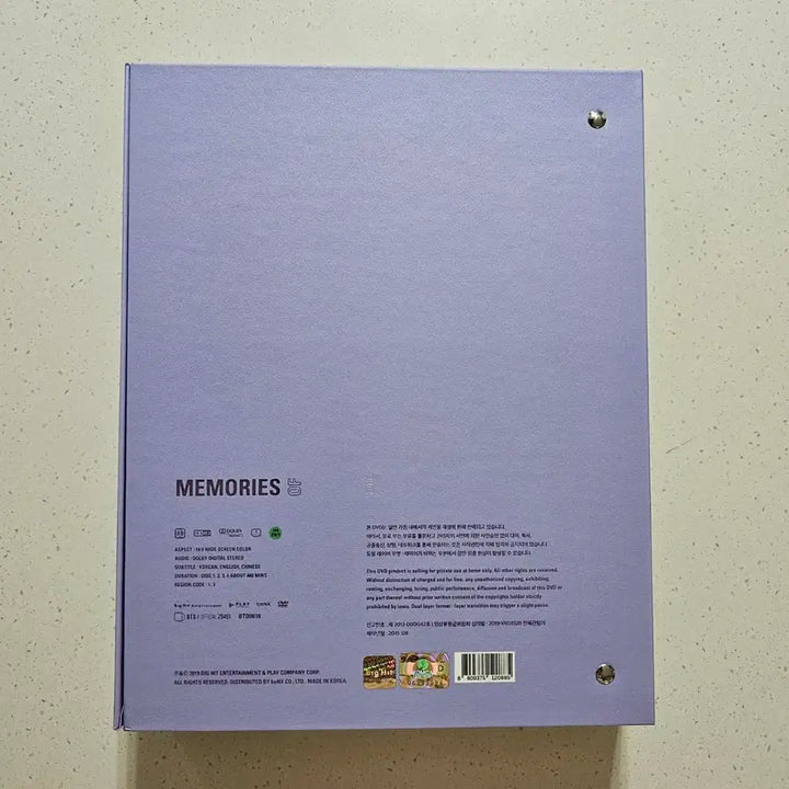 [SOLD OUT] 방탄소년단 BTS Memories 2018 메모리즈 DVD