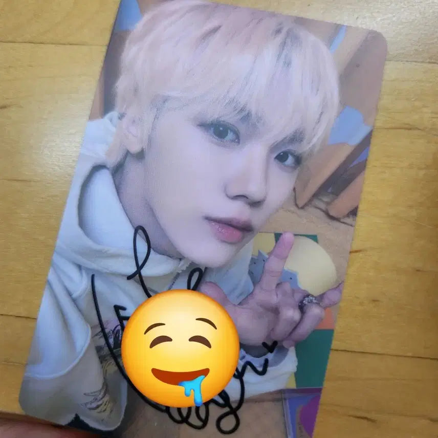 [BUNJANG] Cravity Seongmin Signed Lucky Draw Photocard / 크래비티 성민 싸인 럭드 포카