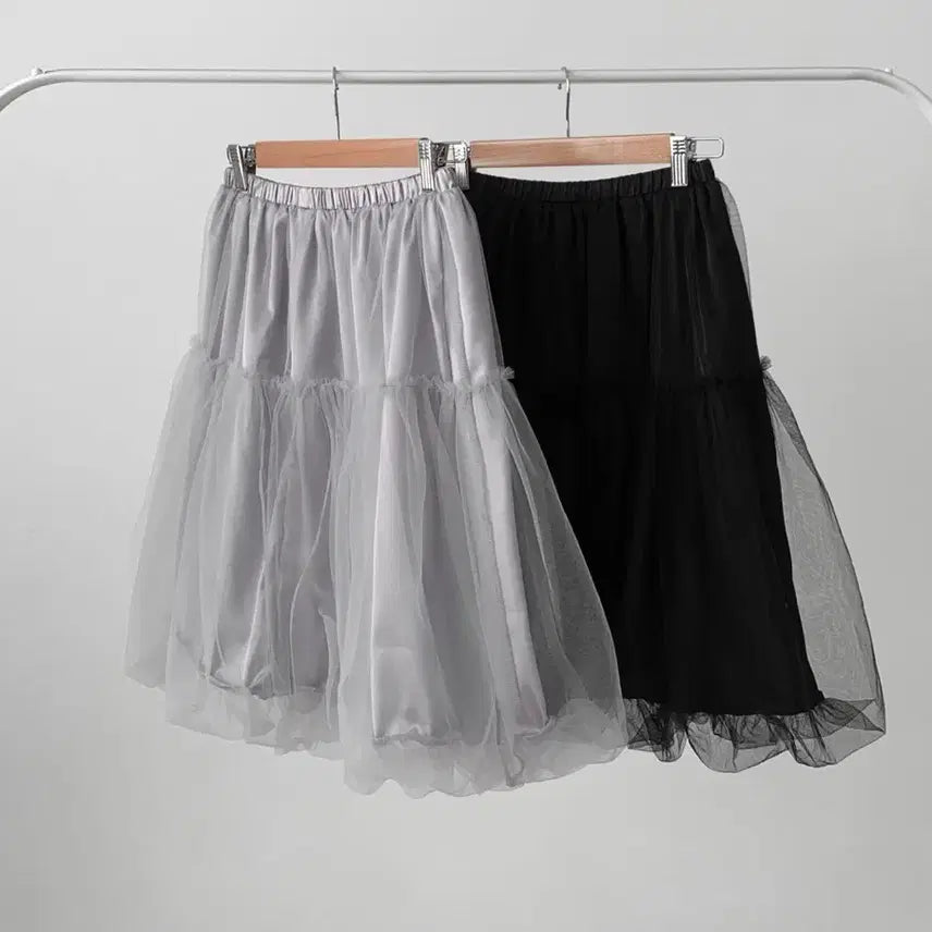 [SOLD OUT] 시프트에잇 벌룬 샤 튜튜 레이어드 스커트