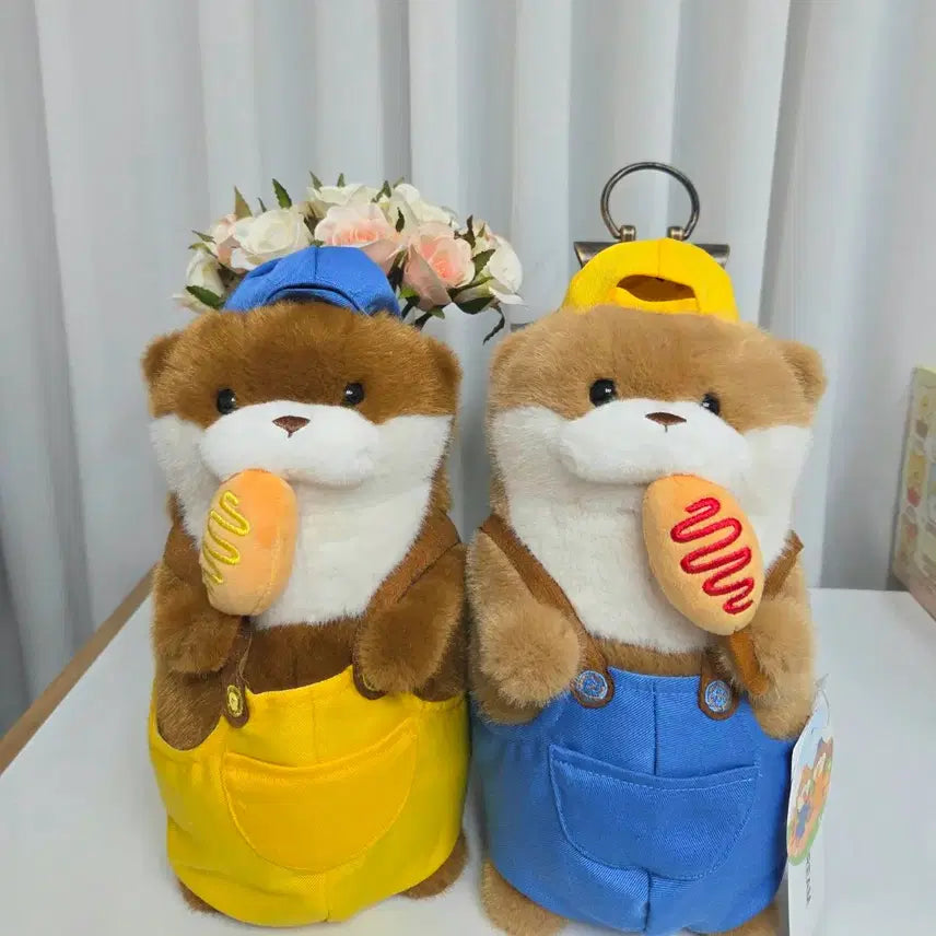 [BUNJANG] Nyamnyam Hotdog Woosoochoochan Doll Set / 냠냠 핫도그 우소우소짱 인형 세트 새상품