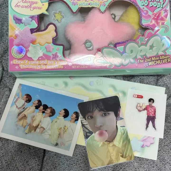 [BUNJANG] NCT Wish Yuushi Photocard &amp; Riku Sticker / Nct wish 엔시티 위시 팝츄 양도