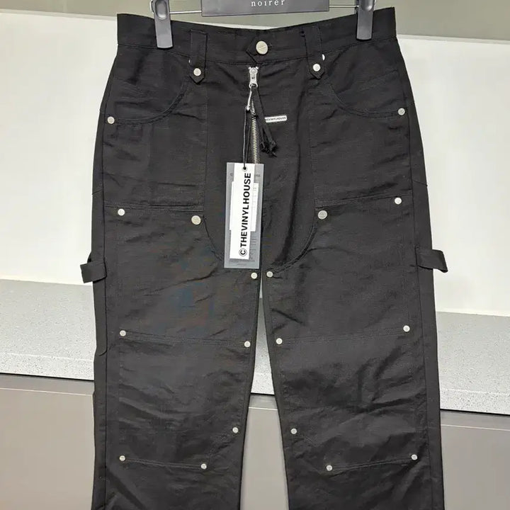 [BUNJANG] The Vinyl House Double Knee Pants - Black (Size S) / 더바이닐하우스 더블니팬츠 블랙 S
