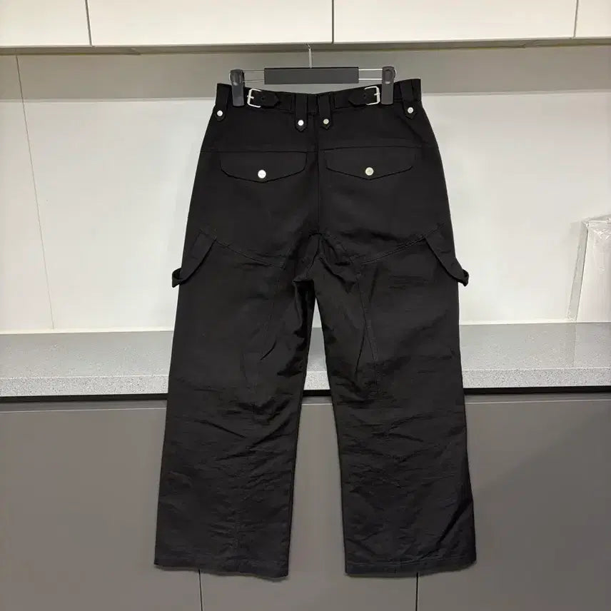 [BUNJANG] The Vinyl House Double Knee Pants - Black (Size S) / 더바이닐하우스 더블니팬츠 블랙 S