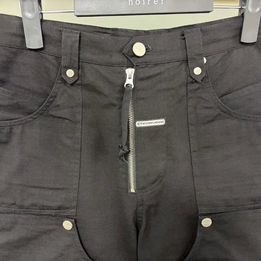 [BUNJANG] The Vinyl House Double Knee Pants - Black (Size S) / 더바이닐하우스 더블니팬츠 블랙 S