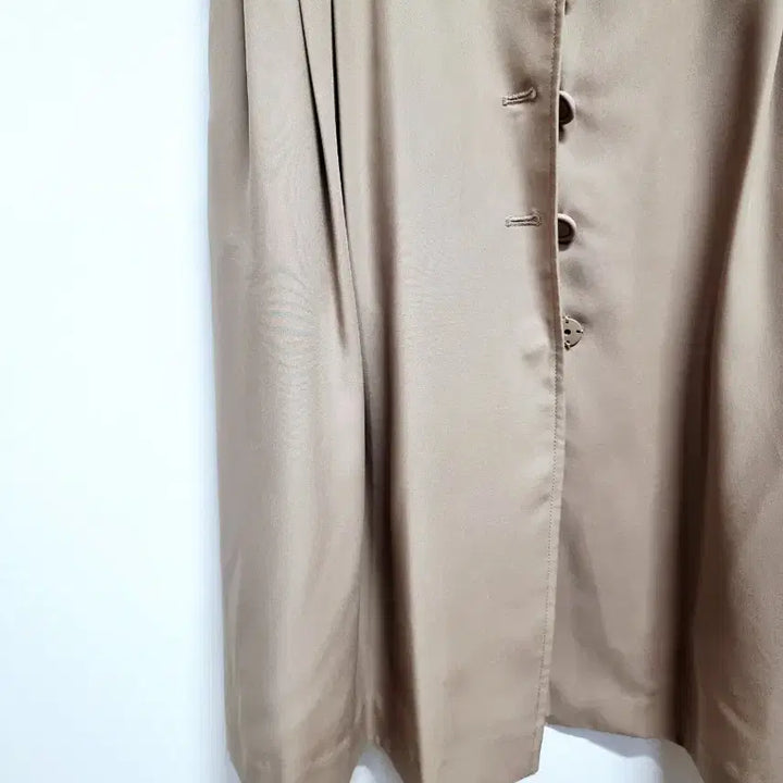 [BUNJANG] Flamingo Beige Long Vest Dress / 플라밍고 베이지 롱 조끼 원피스형 베스트
