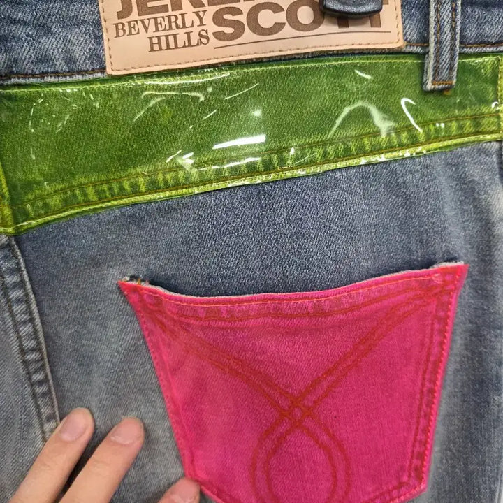 [SOLD OUT] 제레미스캇 클리어 데님팬츠 대략 30 31