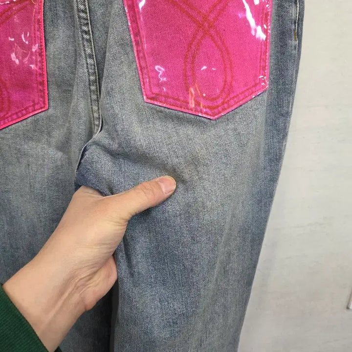 [SOLD OUT] 제레미스캇 클리어 데님팬츠 대략 30 31
