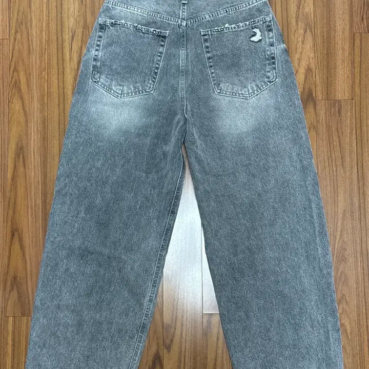 [BUNJANG] Washing Grey Pants (S) / 워싱 그레이 팬츠(s)