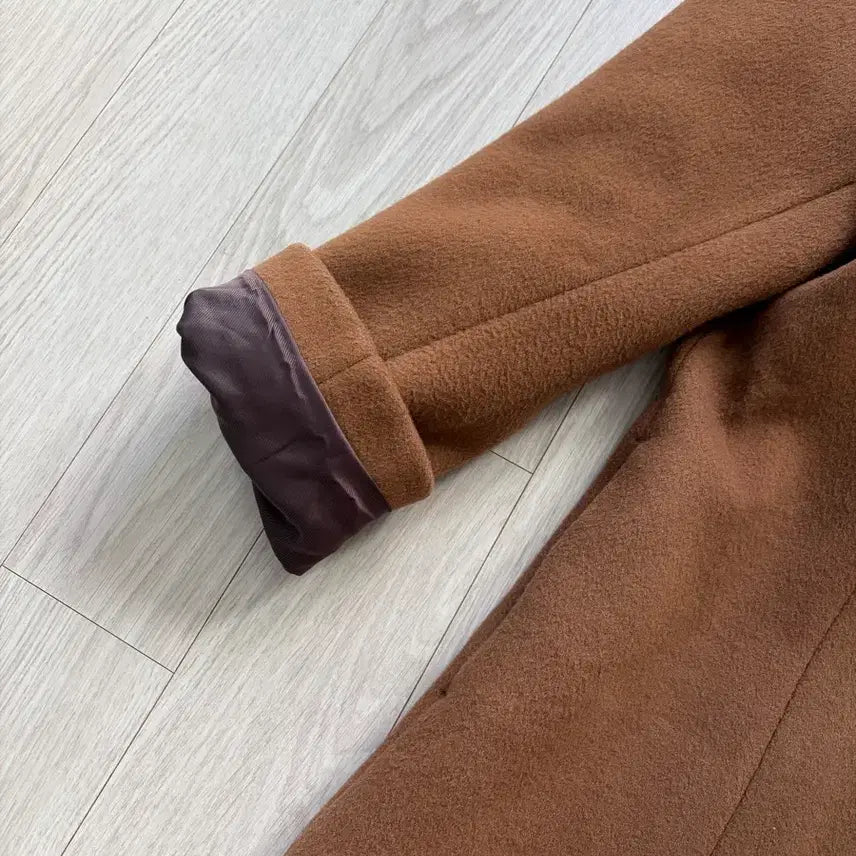 [BUNJANG] Ivory Wool Jacket &amp; Brown Long Coat / 아이보리 울자켓, 브라운 롱코트