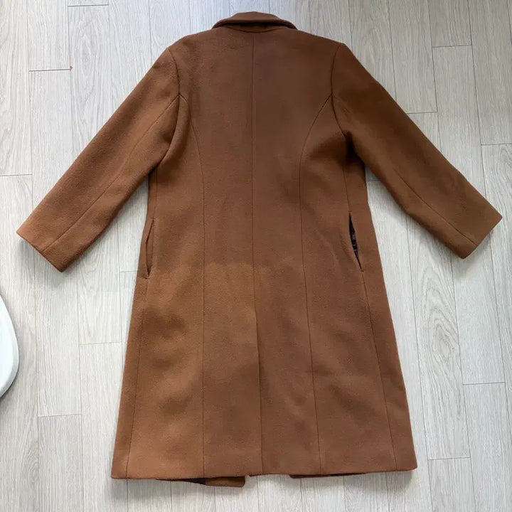 [BUNJANG] Ivory Wool Jacket &amp; Brown Long Coat / 아이보리 울자켓, 브라운 롱코트