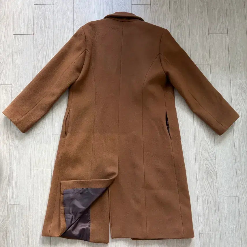 [BUNJANG] Ivory Wool Jacket &amp; Brown Long Coat / 아이보리 울자켓, 브라운 롱코트