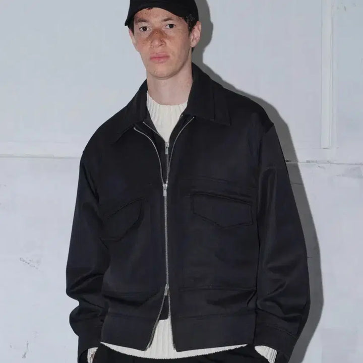 [BUNJANG] IEY DOUBLE-COLLAR BLOUSON / (마지막)IEY 이에이 DOUBLE-COLLAR BLOUSON