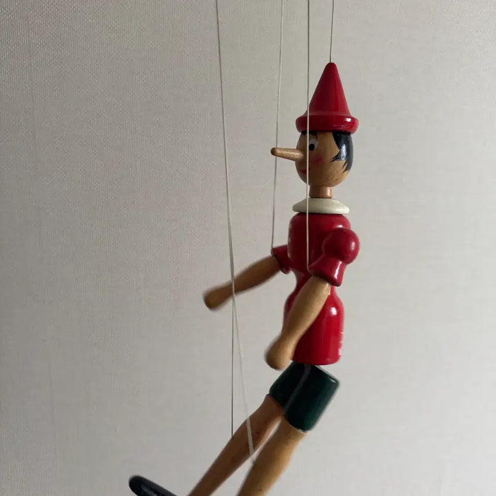 [BUNJANG] Mastro Pinocchio Marionette Wooden Doll / 이탈리아에서 사온 피노키오 관절인형 목각인형 마리오네트 마스트로