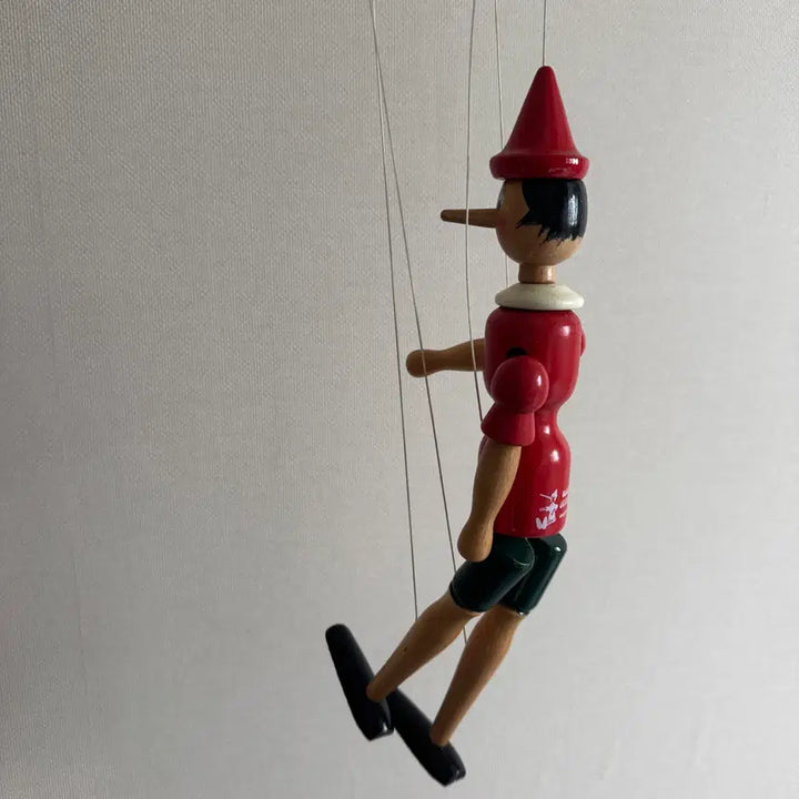 [BUNJANG] Mastro Pinocchio Marionette Wooden Doll / 이탈리아에서 사온 피노키오 관절인형 목각인형 마리오네트 마스트로
