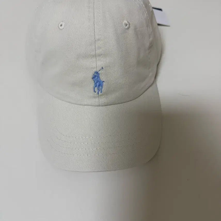 [BUNJANG] Polo Ralph Lauren Hat Ivory (New) / 폴로 랄프로렌 모자 아이보리 (새상품)