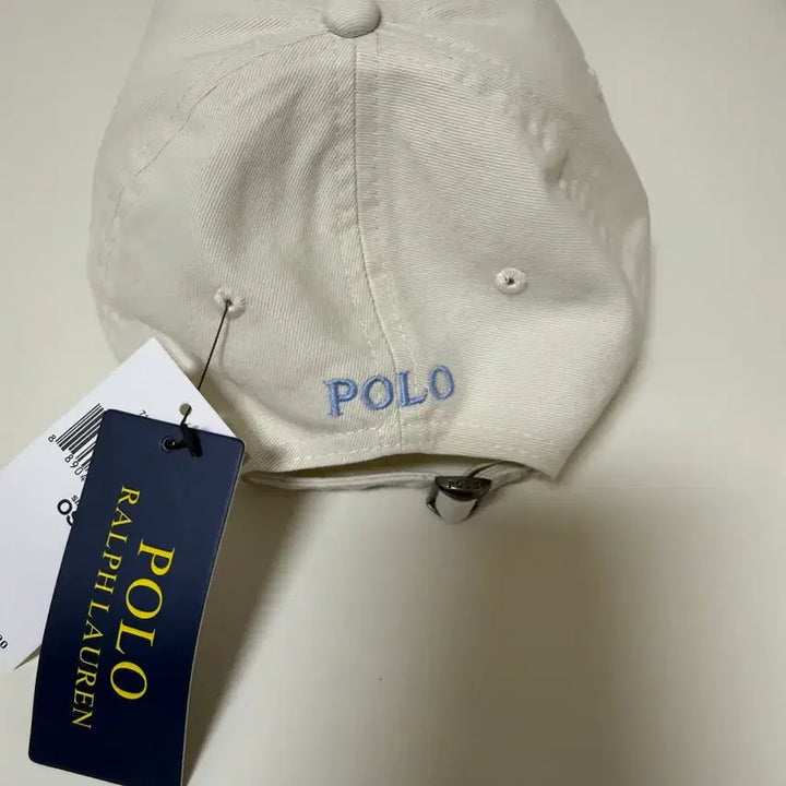 [BUNJANG] Polo Ralph Lauren Hat Ivory (New) / 폴로 랄프로렌 모자 아이보리 (새상품)