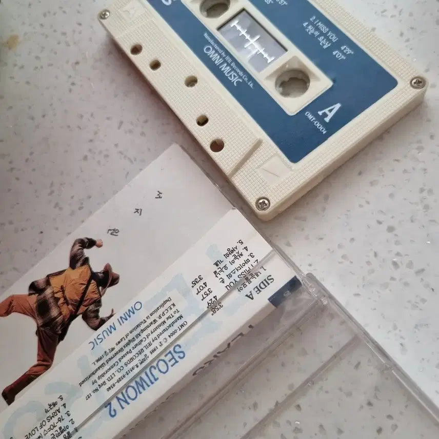 [BUNJANG] Seo Ji Won Tears Vol. 2 Cassette Tape / 서지원 Tears Vol.2 카세트 테이프