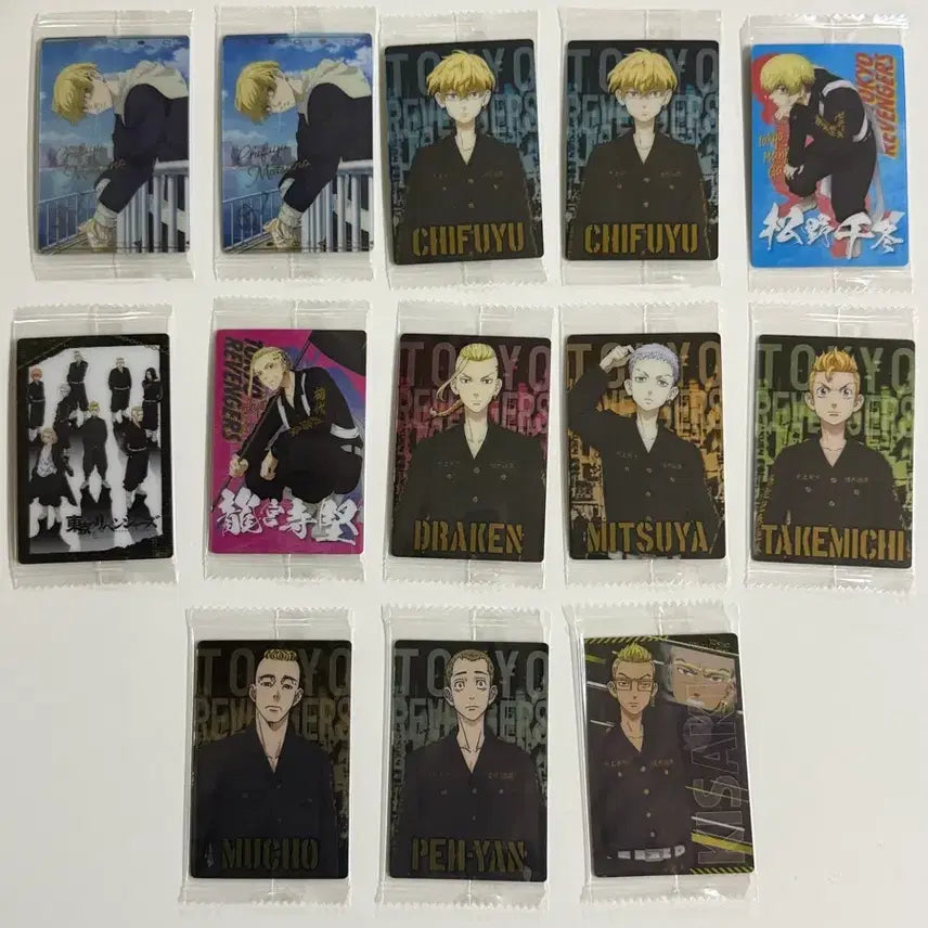 [BUNJANG] Tokyo Revengers Wafer Card Bundle Set / 도리벤 도쿄리벤저스 웨하스 카드