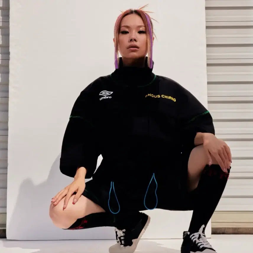 [BUNJANG] Umbro X Angus Chiang Utility Jacket Black 2XL / 엄브로 X ANGUS CHIANG 유틸리티 자켓 블랙 2XL