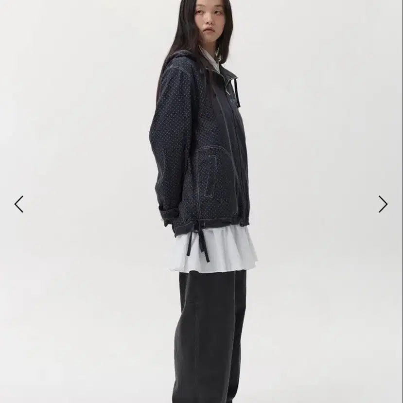 [BUNJANG] OHESIO Check Pocket Carpenter Pants Charcoal / 오헤시오 체크 포켓 카펜터 팬츠 차콜
