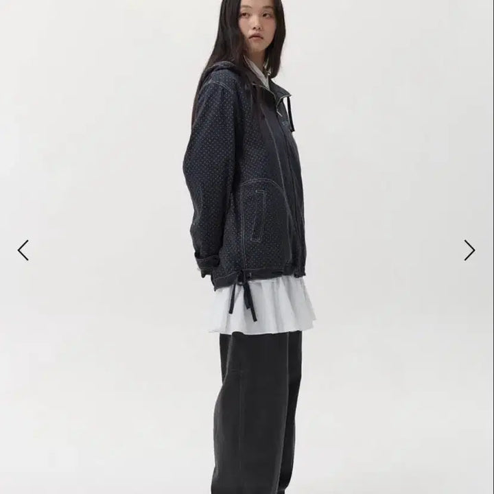 [BUNJANG] OHESIO Check Pocket Carpenter Pants Charcoal / 오헤시오 체크 포켓 카펜터 팬츠 차콜