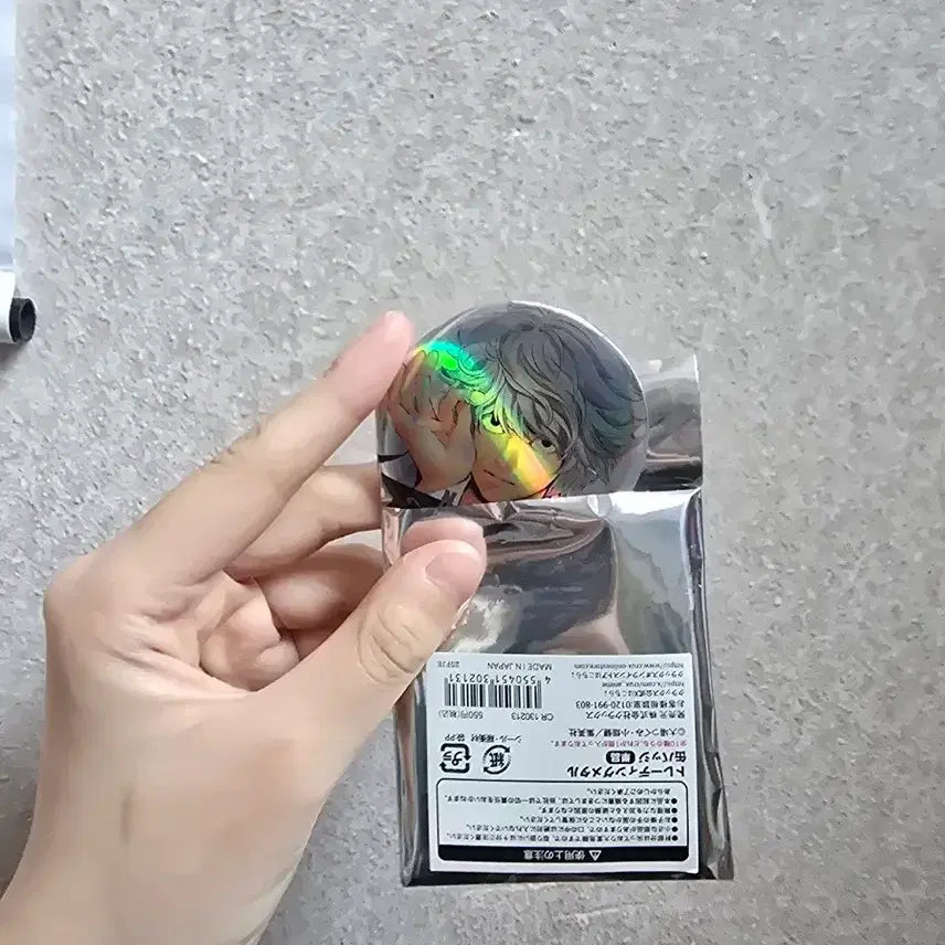 [BUNJANG] Death Note Near Hologram Badge / 데스노트 니아 홀로그램 캔뱃지