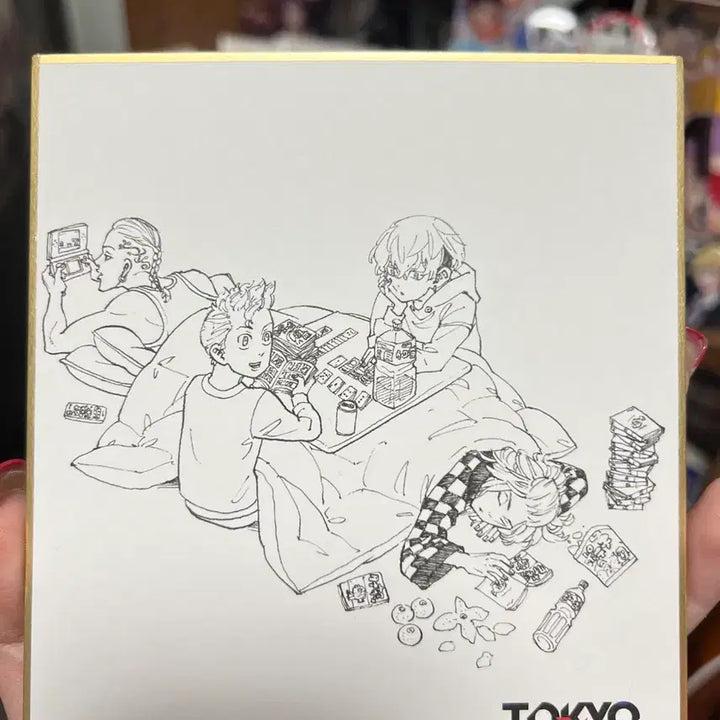 [BUNJANG] Tokyo Revengers Color Paper / 도쿄리벤저스 도리벤 원화전 색지 마이키 치후유 드라켄 타케미치