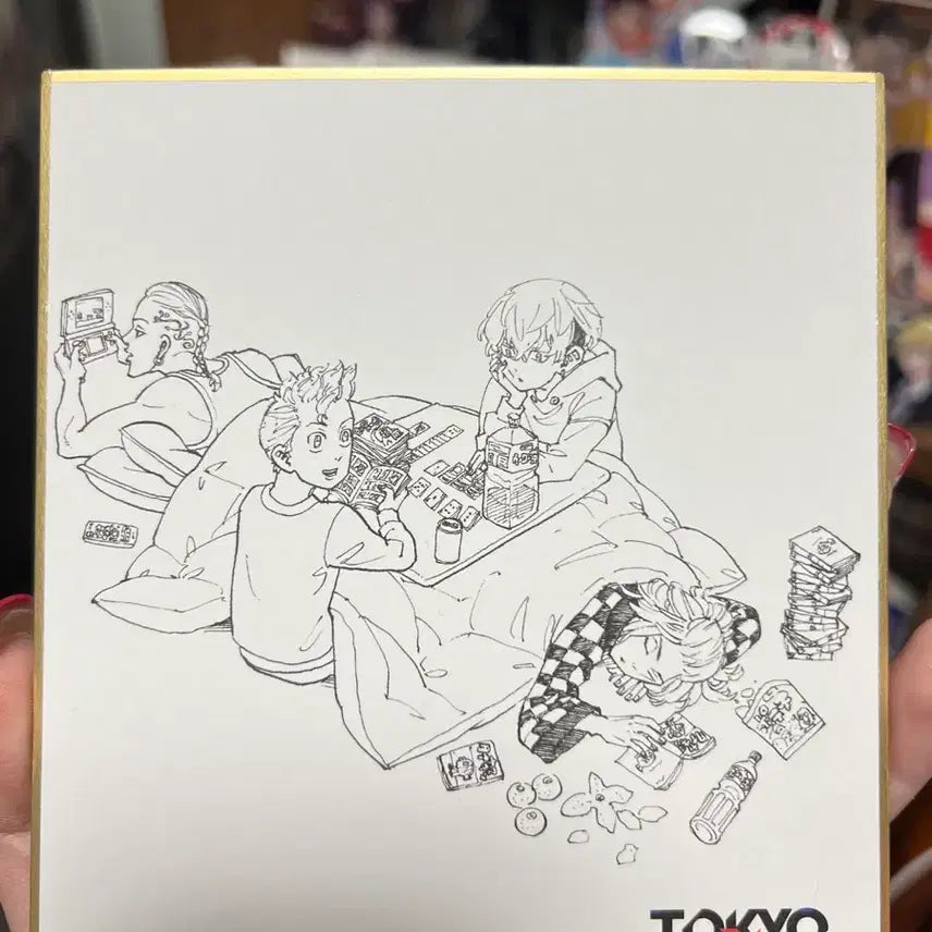 [BUNJANG] Tokyo Revengers Color Paper / 도쿄리벤저스 도리벤 원화전 색지 마이키 치후유 드라켄 타케미치