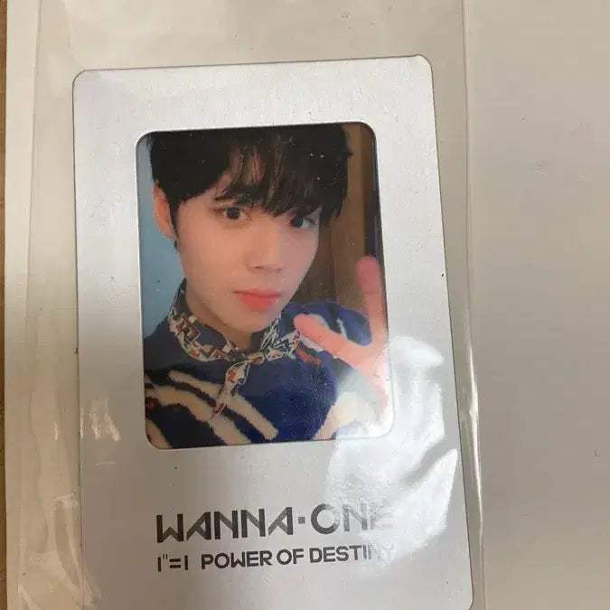 [BUNJANG] Wanna One Park Jihoon Photocard / 워너원 앨범 박지훈 버전 포토카드O
