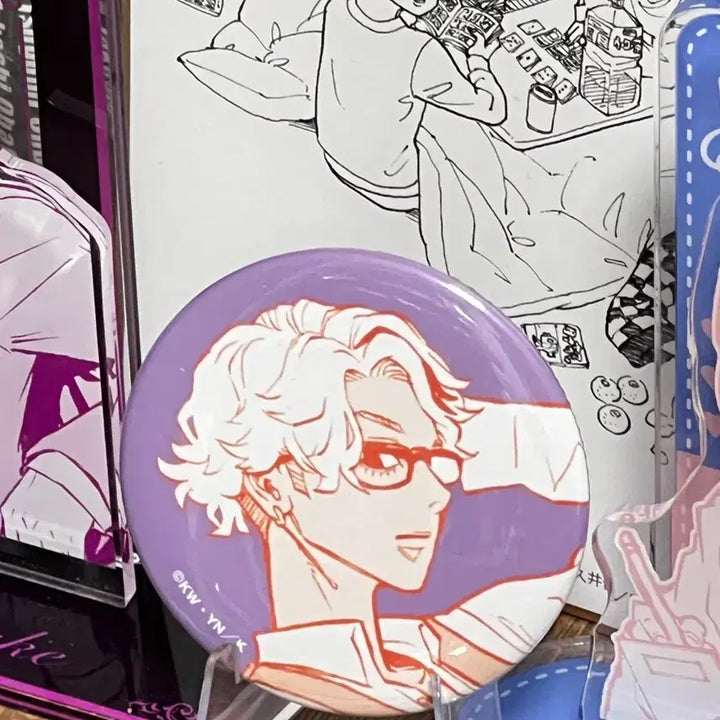 [BUNJANG] Tokyo Revengers Ryusei Character Can Badge / 도쿄 리벤저스 도리벤 바지로부터의 편지 원화 류세이 캐릭터 캔뱃지