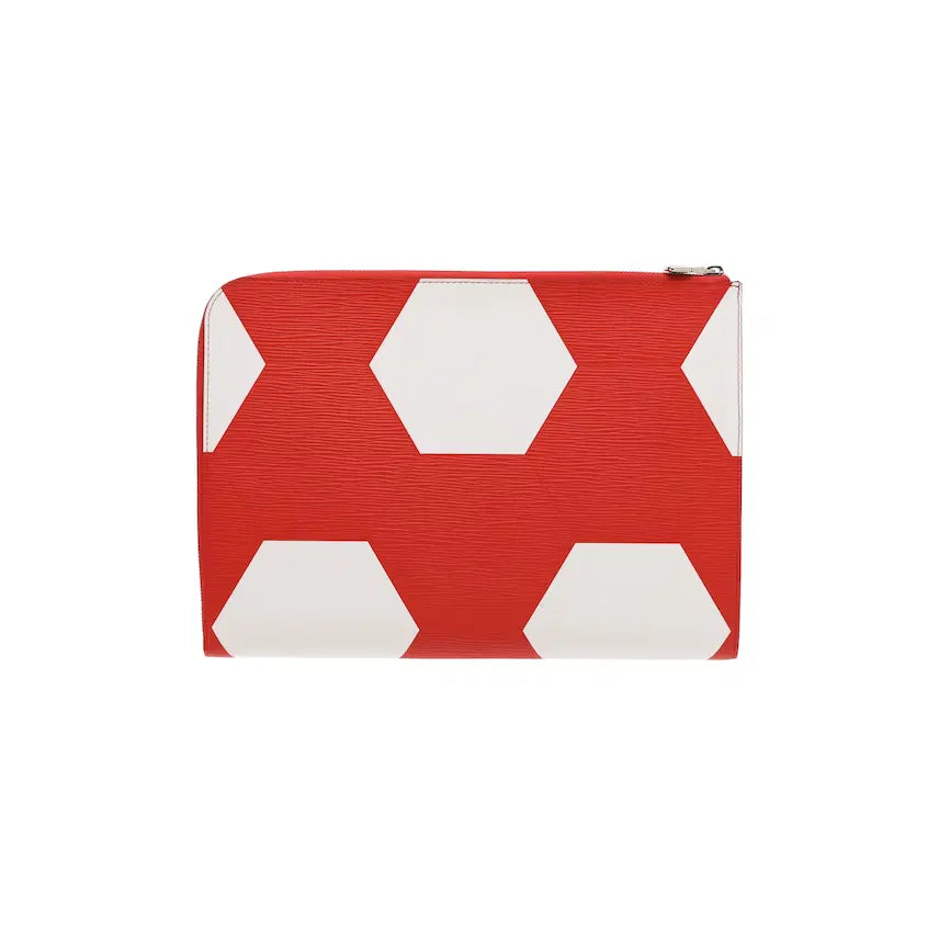 [BUNJANG] Louis Vuitton Epi Pochette Clutch Bag Red World Cup / 루이비통 레드 월드컵 포쉐트 클러치백