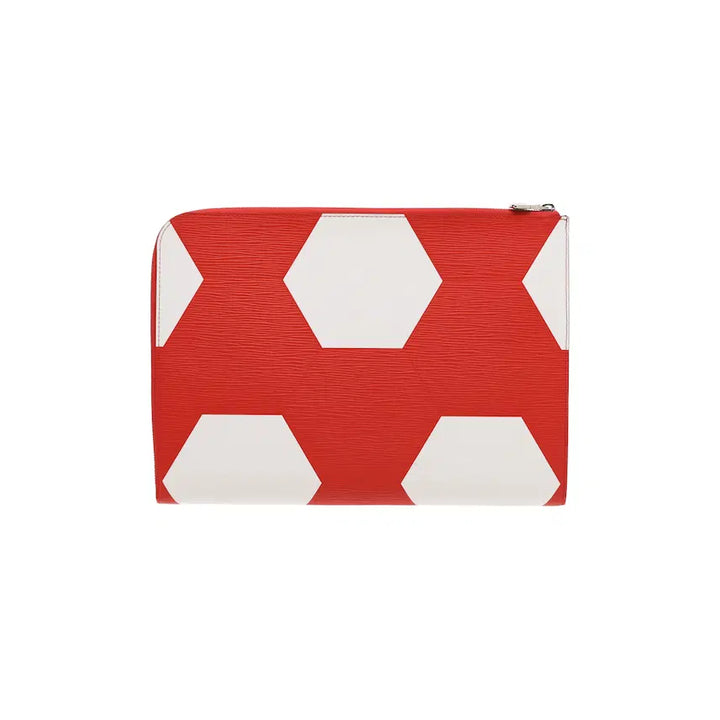 [BUNJANG] Louis Vuitton Epi Pochette Clutch Bag Red World Cup / 루이비통 레드 월드컵 포쉐트 클러치백