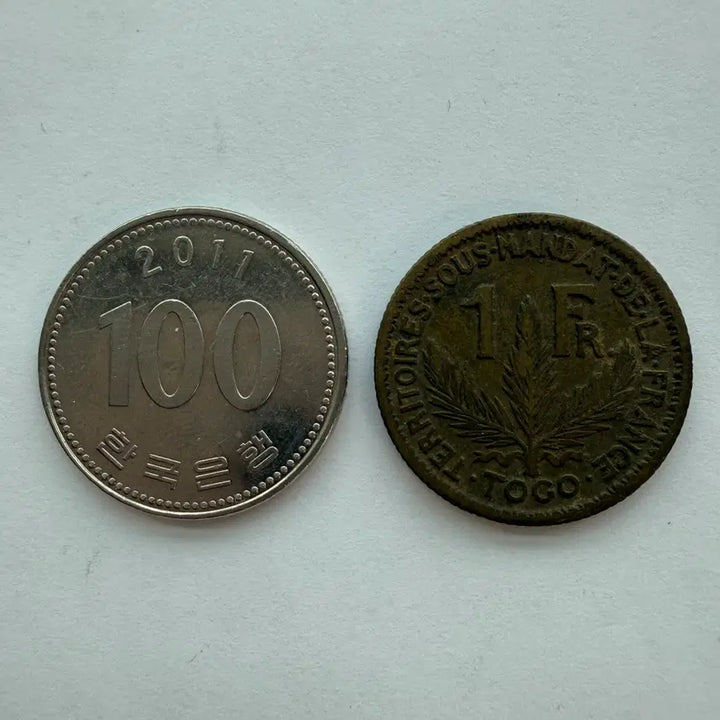 [BUNJANG] French Togoland 1 Franc Coin (1925) / 1925년 프랑스령 토고 1프랑 동전 S976