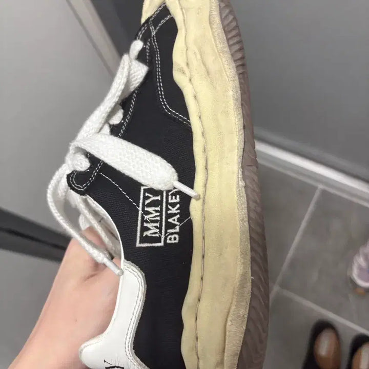[BUNJANG] Mihara Yasuhiro Blakey Black Sneakers / 미하라 야스히로 블레이키 블랙 스니커즈 팝니다 중고