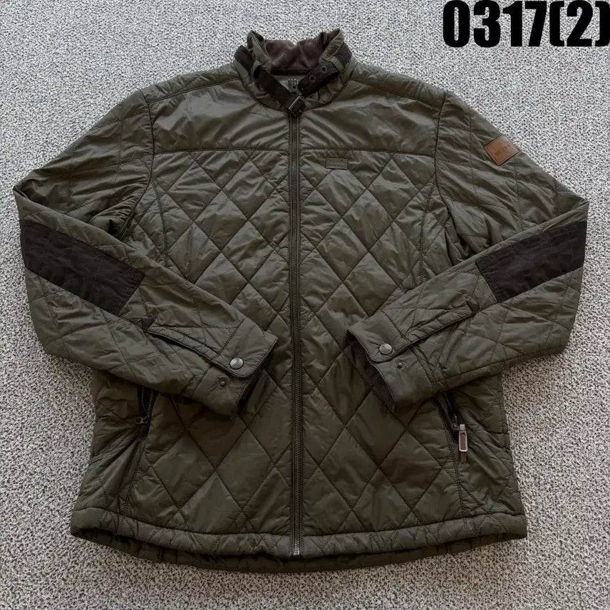 [SOLD OUT] BTR 퀼팅 자켓 카키색 95