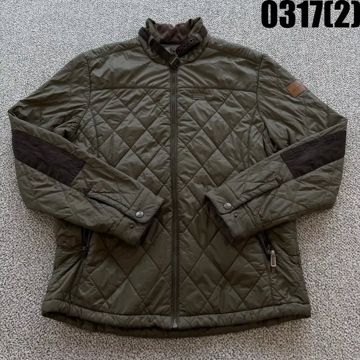 [SOLD OUT] BTR 퀼팅 자켓 카키색 95