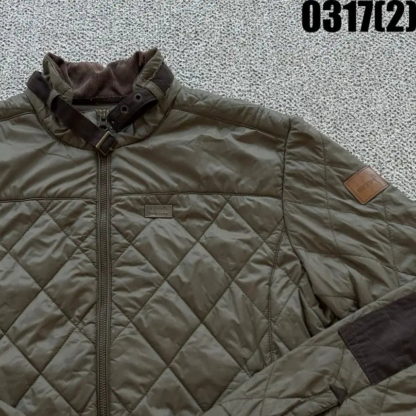 [SOLD OUT] BTR 퀼팅 자켓 카키색 95