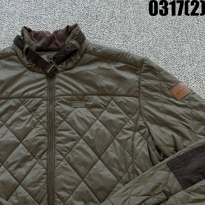 [SOLD OUT] BTR 퀼팅 자켓 카키색 95