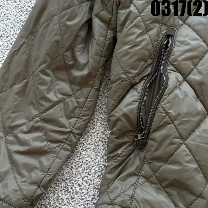 [SOLD OUT] BTR 퀼팅 자켓 카키색 95