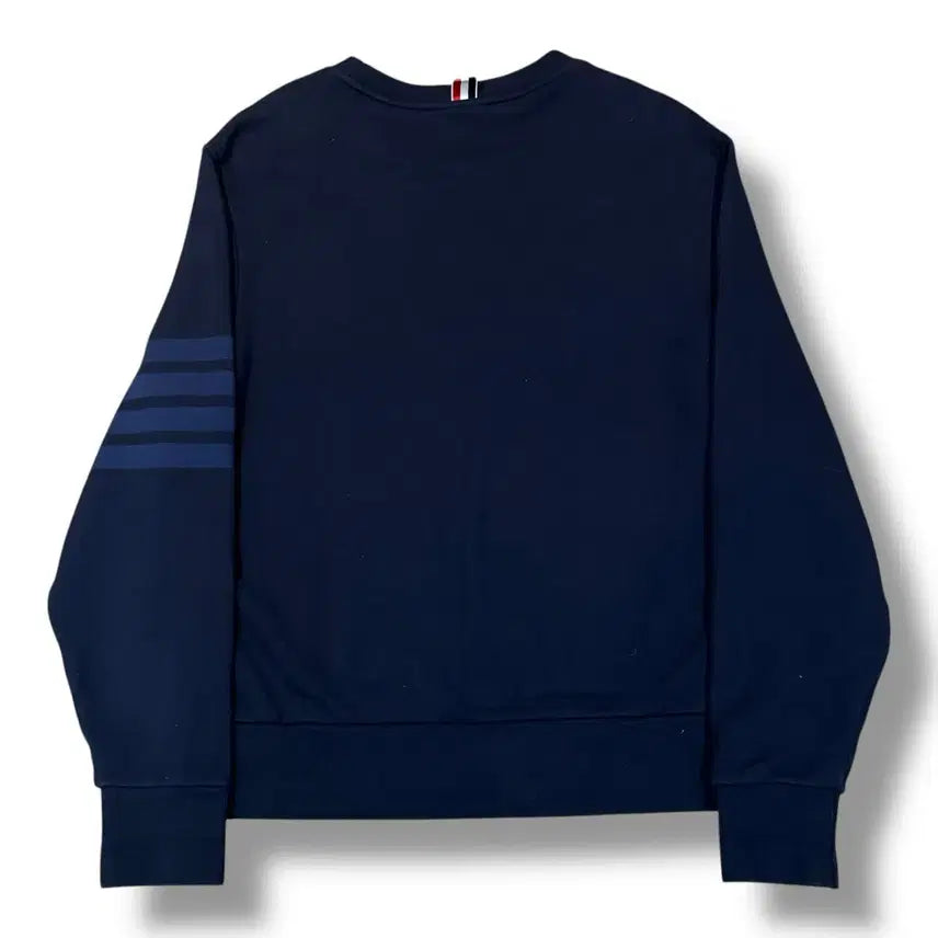 [BUNJANG] Thom Browne 4-Bar Navy Sweatshirt / Thom Browne 정품 블루완장 4바 네이비 맨투맨