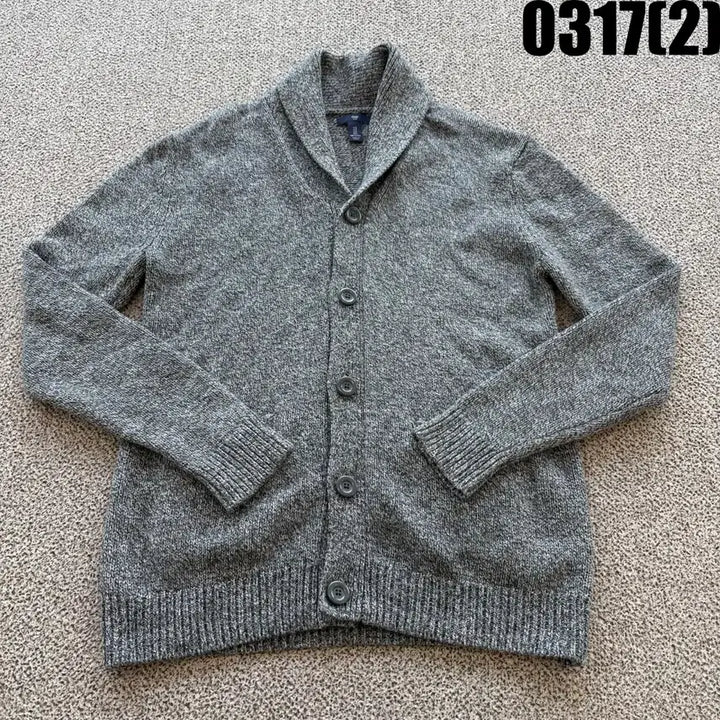 [SOLD OUT] 갭 남성용 그레이 가디건 S