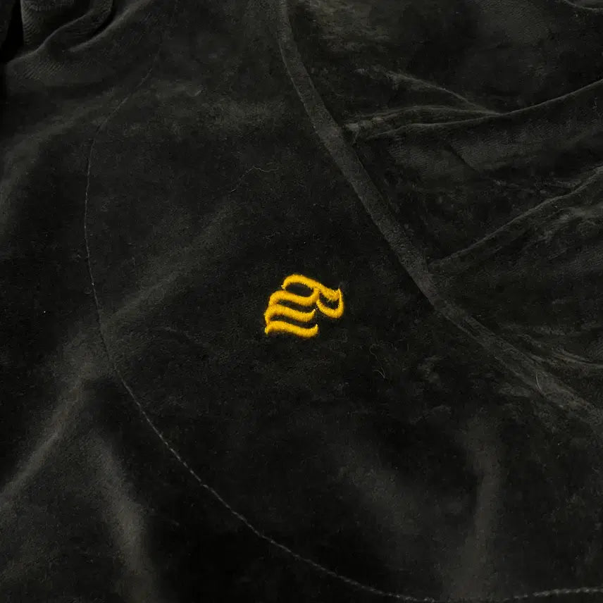 [BUNJANG] Roca Wear Velvet Hoodie Zip-Up / Roca wear 로카웨어 벨벳 후드 집업