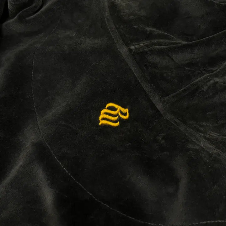 [BUNJANG] Roca Wear Velvet Hoodie Zip-Up / Roca wear 로카웨어 벨벳 후드 집업